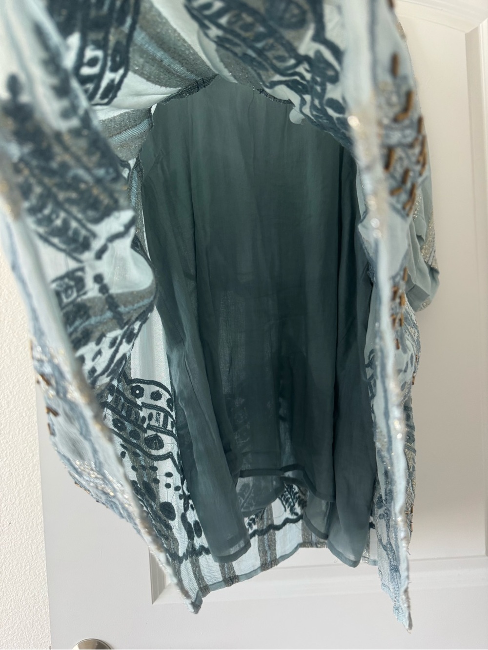 Anthropologie RAGA Rozelle Embroidered Tunic Size L - Picture 6 of 9